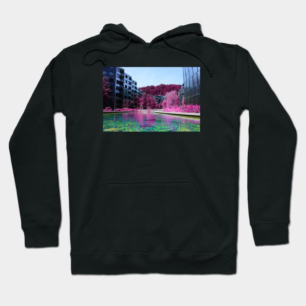 Urban Zurich Switzerland Hoodie by Wolf Art / Swiss Artwork Photography